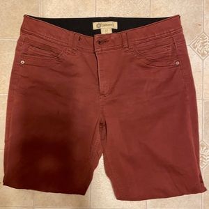 Democracy “ab” technology skinny pants- rust